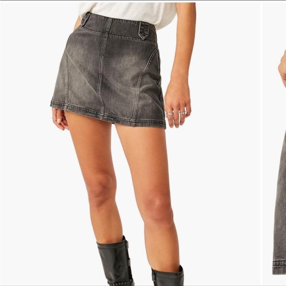 Free People Denim Skirt Size 25